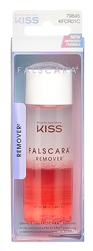 Kiss Falscara Remover 1.69 Oz - Pack Of 2, Black - Gentle Lash Adhesive Remover