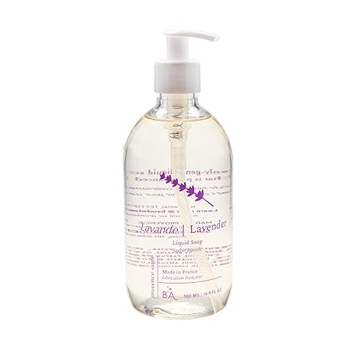 Provence Sante Moisturizing Almond Oil Liquid Soap With Lavender - 16.9 Oz Pump For Kitchen & Bath