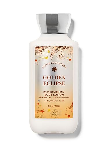 Bath & Body Works Super Smooth Body Lotion Gift Set For Women - 8 Oz Golden Eclipse