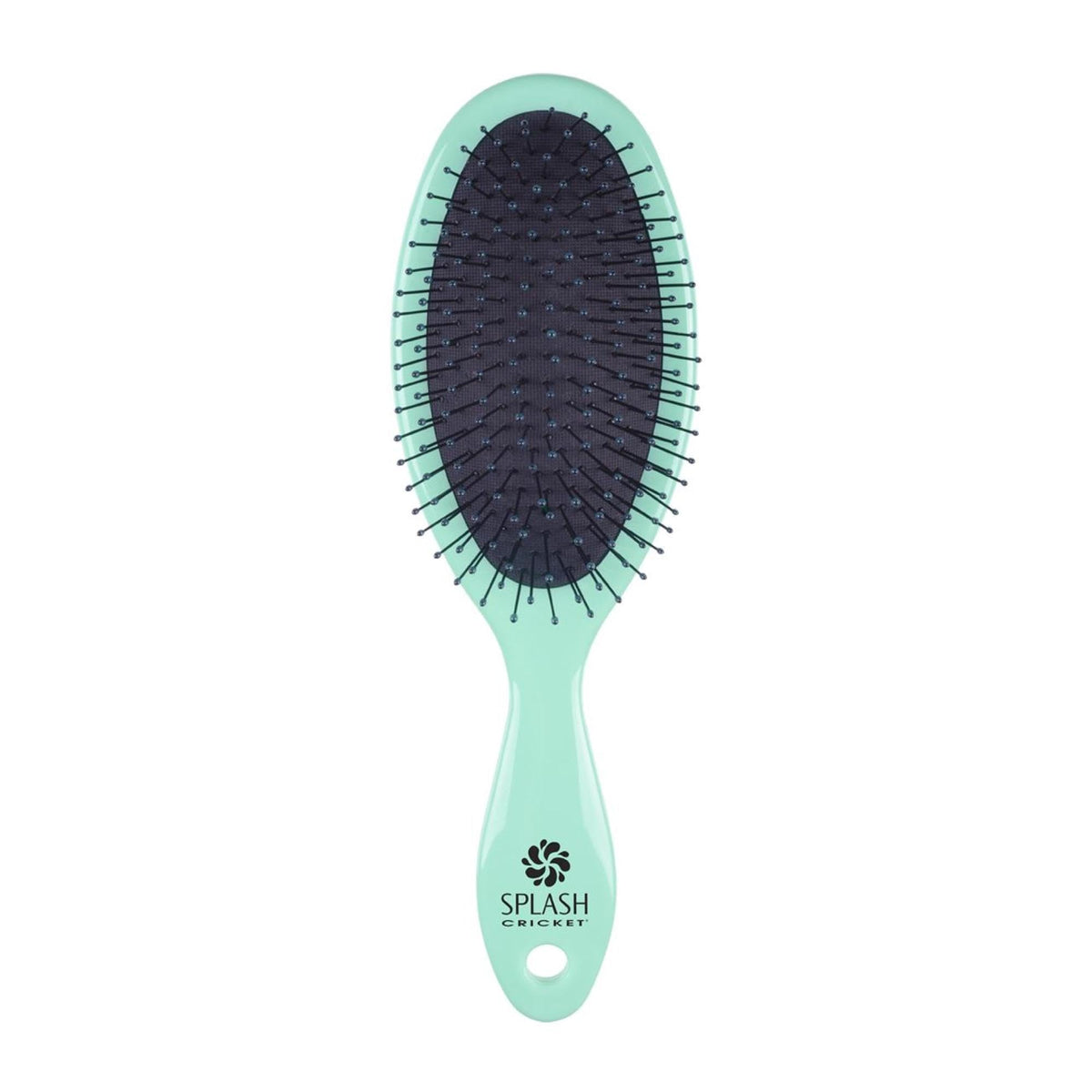 Cricket Detangling Hair Brush For Wet & Dry Hair - Minty Fresh, Green, 6 Oz