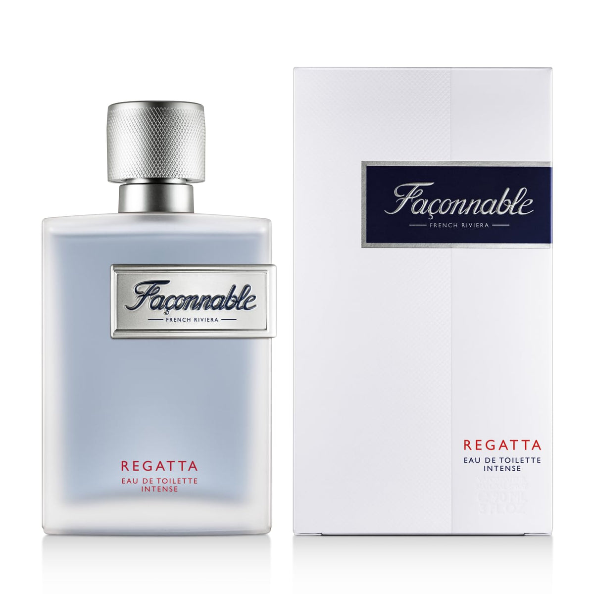 Façonnable Regatta Eau De Toilette Intense For Men, 3 Fl Oz - Woody & Aquatic Scent