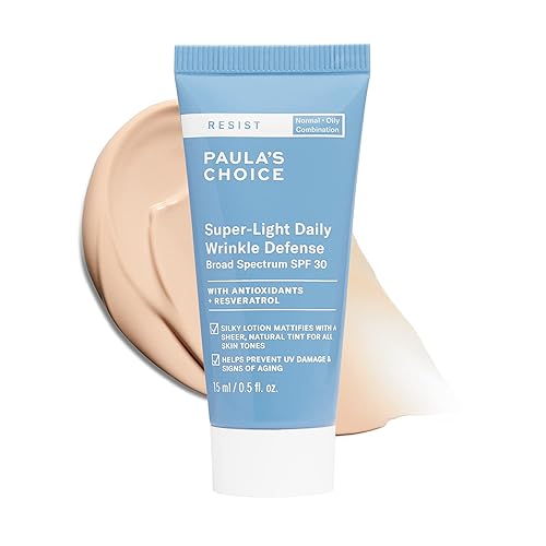 Paula'S Choice Resist Super-Light Daily Moisturizer Spf 30 - Tinted, Mineral Sunscreen For Oily Skin