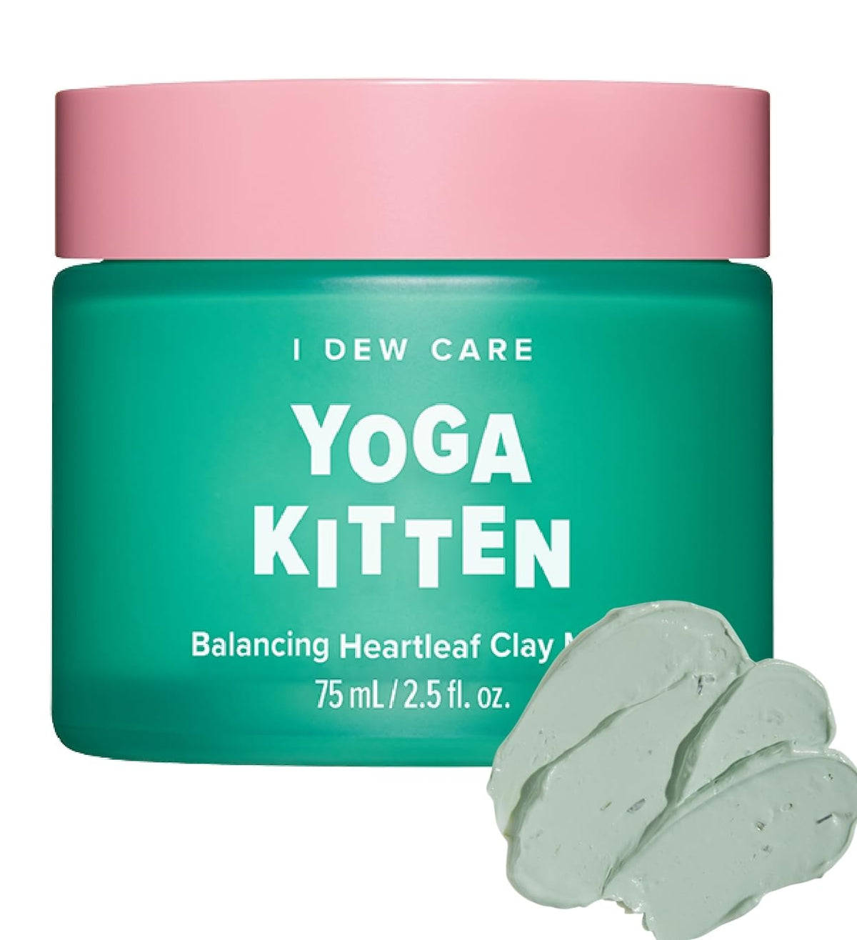 I Dew Care Heartleaf Clay Mask - Blemish-Prone Skin, Kaolin & Tea Tree Extract, 2.5 Fl