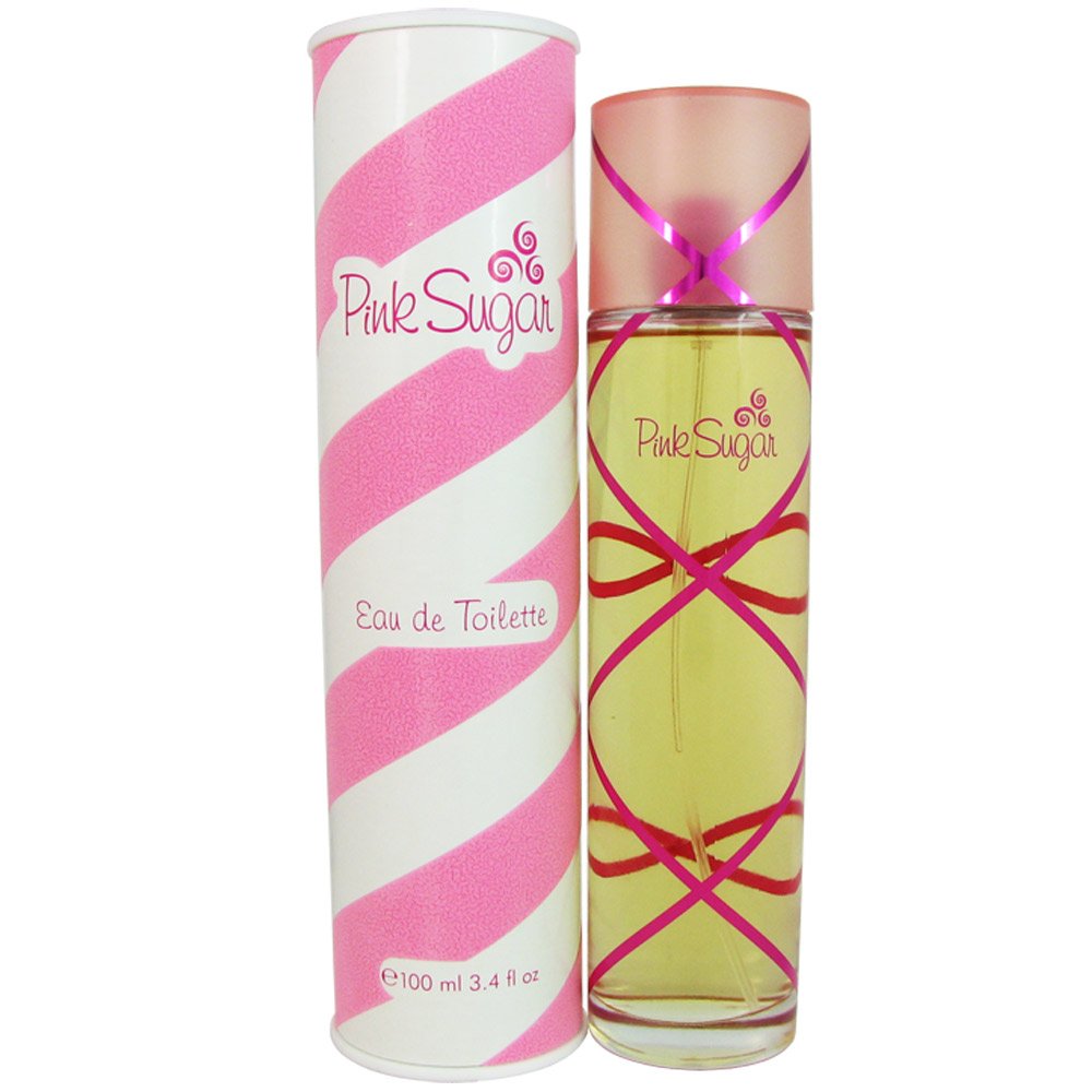 Aquolina Pink Sugar Eau De Toilette Spray For Women, 3.4 Ounce, Sweet Floral Fragrance