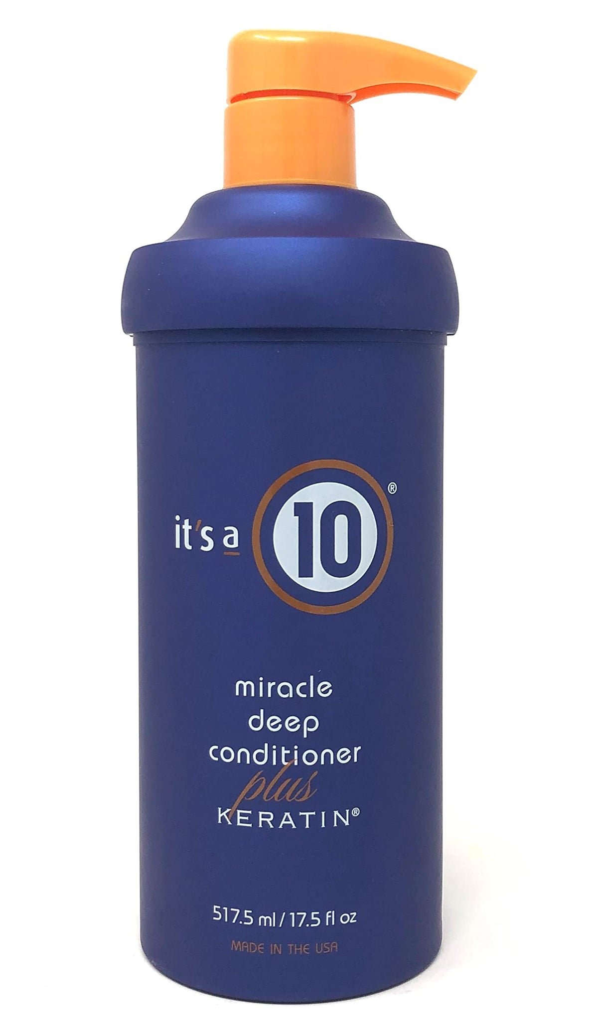 It'S A 10 Miracle Deep Conditioner Plus Keratin, 17.5 Oz, Unisex Hair Care Treatment