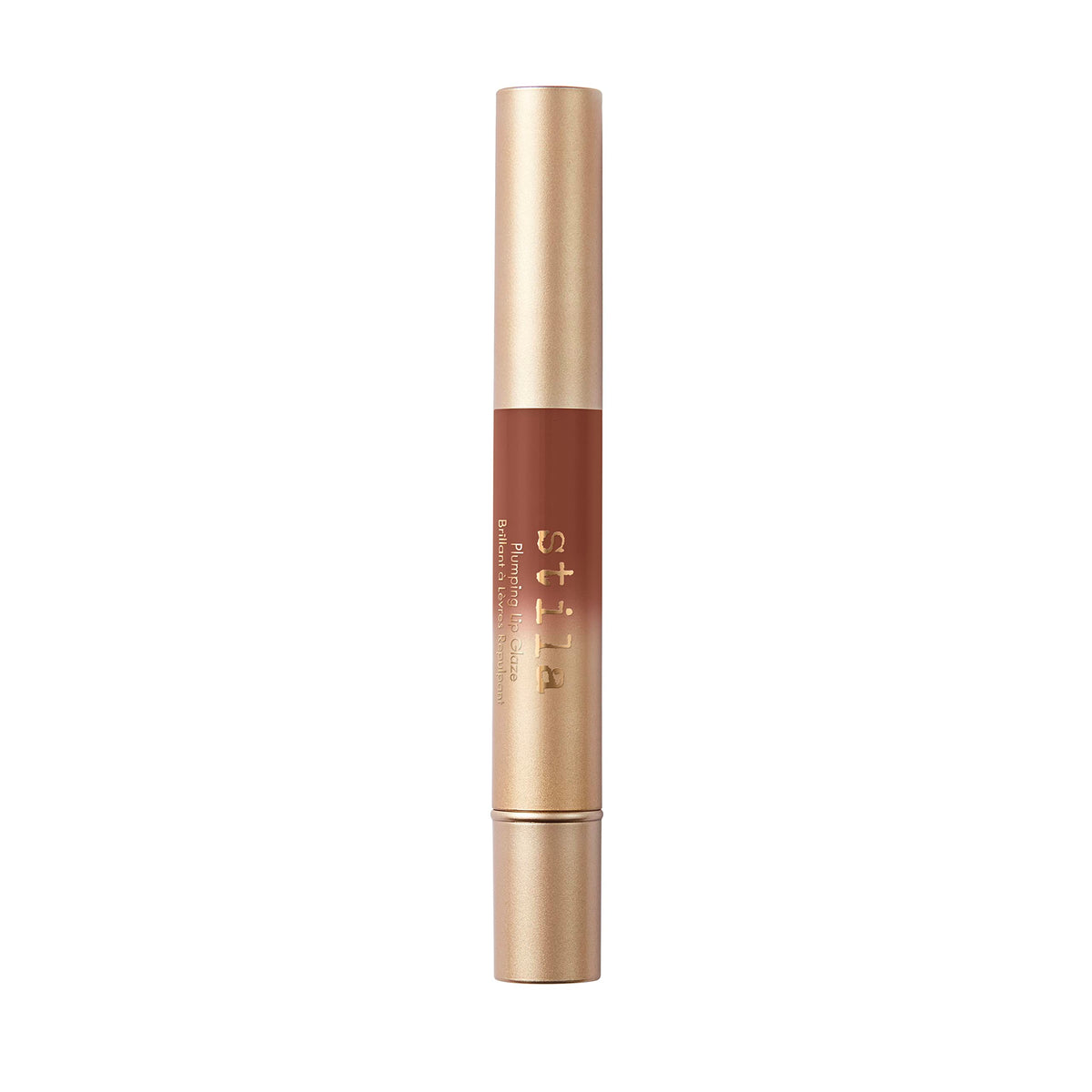 stila Plumping Lip Glaze in Cinnamon - 0.11 Fl Oz Hydrating Lip Gloss for Full Lips