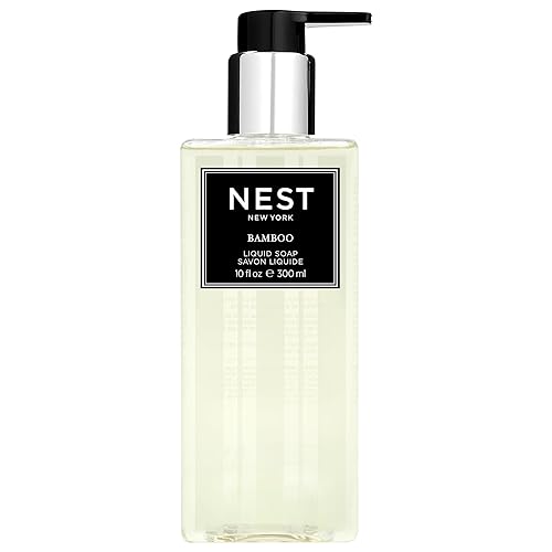 Nest New York Bamboo Liquid Hand Soap - 10 Fl Oz, Natural Bamboo Scent, Moisturizing Formula