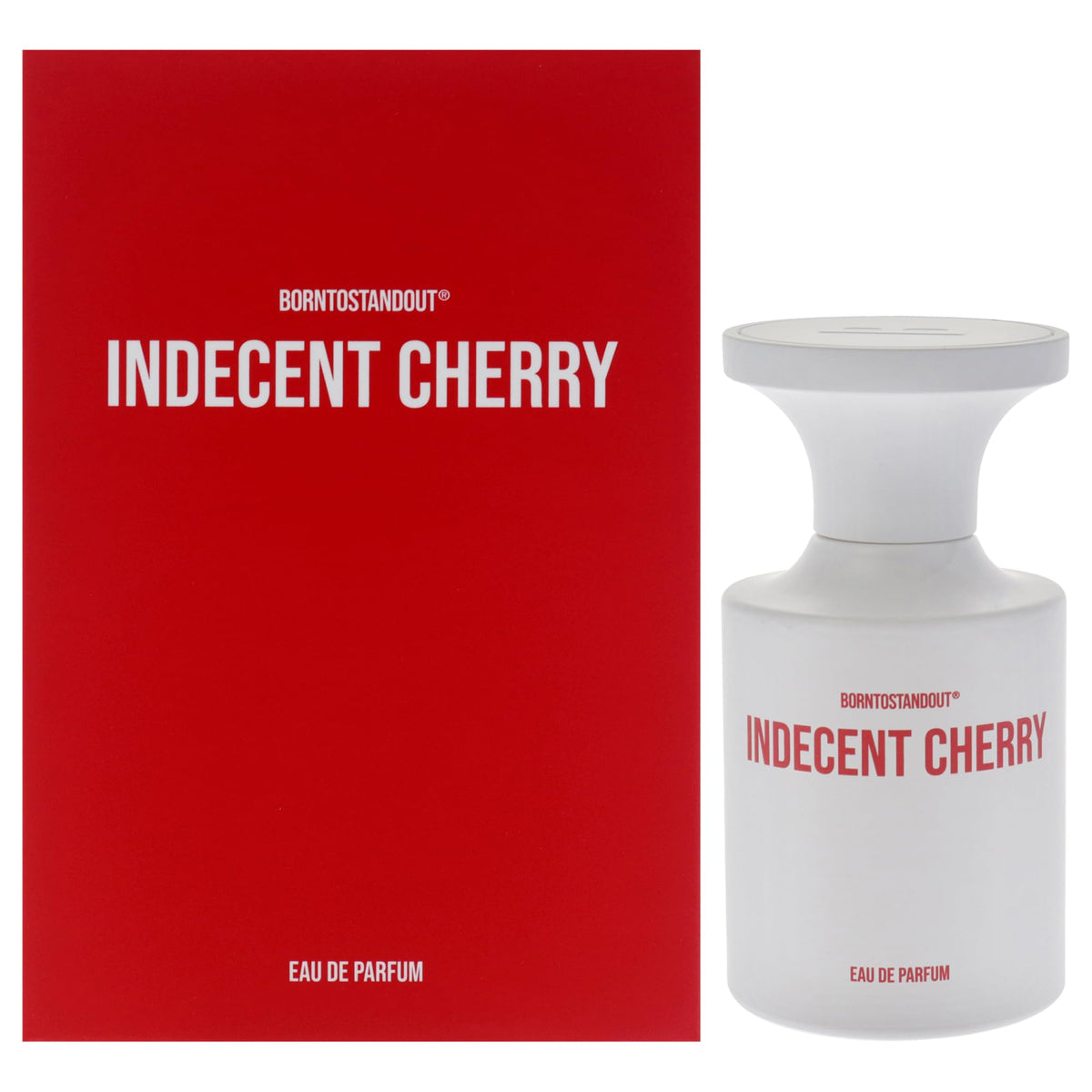 Born To Stand Out Indecent Cherry Unisex Eau De Parfum Spray, 1.7 oz - Sweet & Bold Fragrance for All Genders