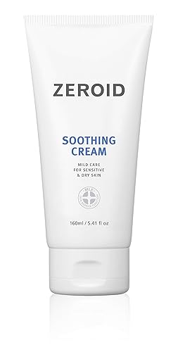 Zeroid Soothing Cream For Sensitive & Dry Skin - 160 Ml Korean Dermocosmetic Moisturizer