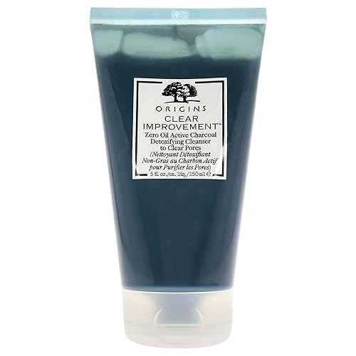 Origins Clear Improvement Charcoal Detoxifying Cleanser, 5 Oz - Unisex Facial Wash