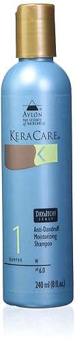 Keracare Moisturizing Shampoo 8 Oz - Sulfate Free For Dry Itchy Scalp, Eliminates Flakes