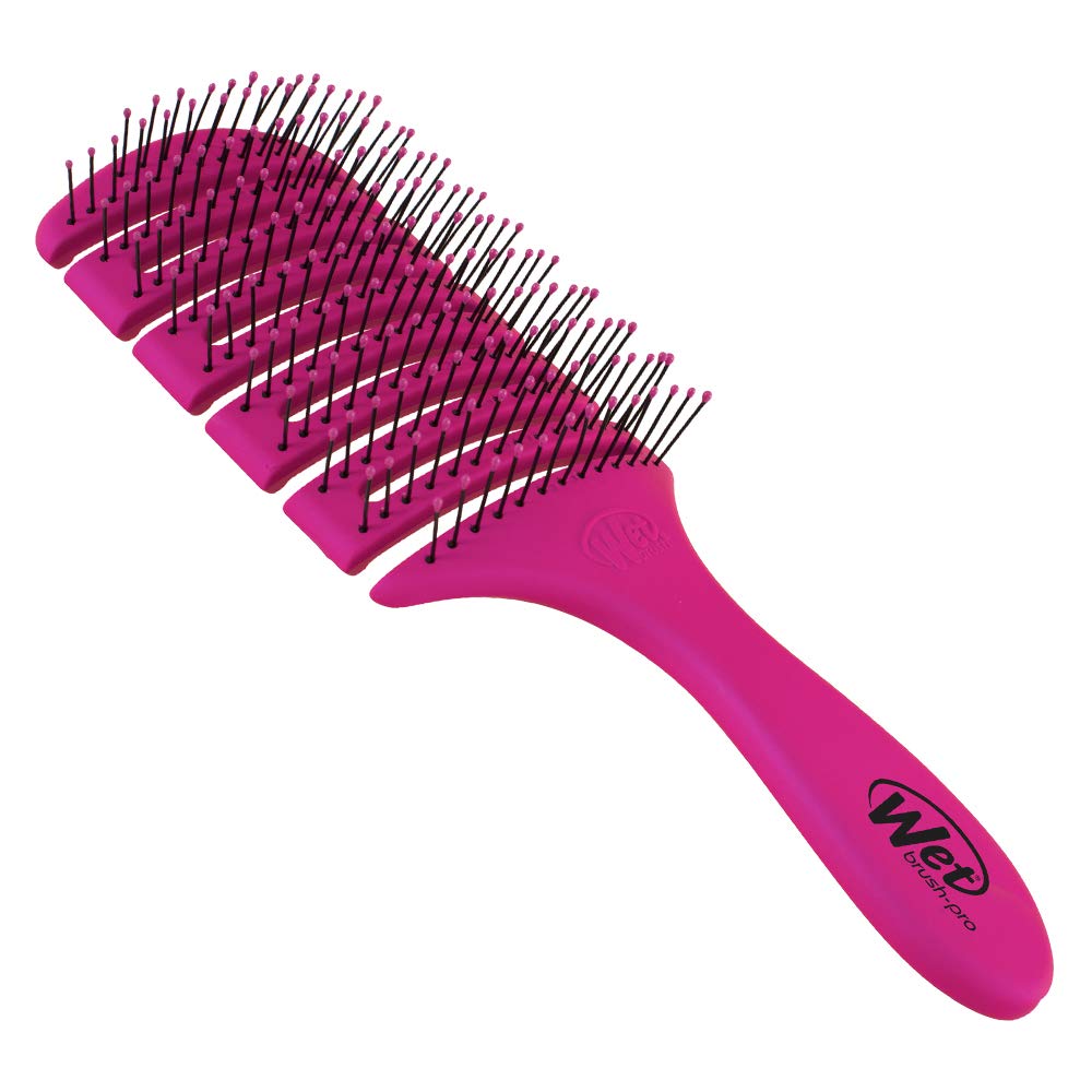 Wet Brush Flex Dry Paddle Hair Brush, Pink - 2.4 Oz, Rubber, 1 Count