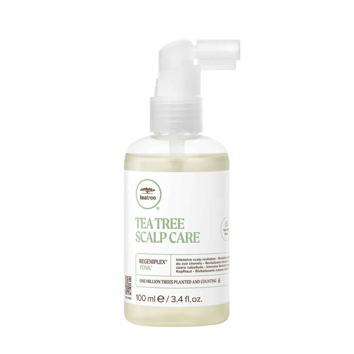 Tea Tree Scalp Care Tonic - Leave-On Treatment For Thinning Hair, 3.4 Fl Oz