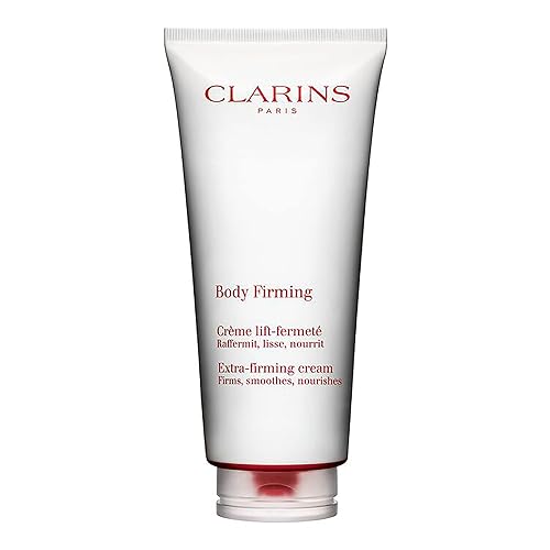 Clarins Extra-Firming Body Cream | Anti-Aging Lotion With Organic Shea Butter & Aloe Vera - 6.6 Oz