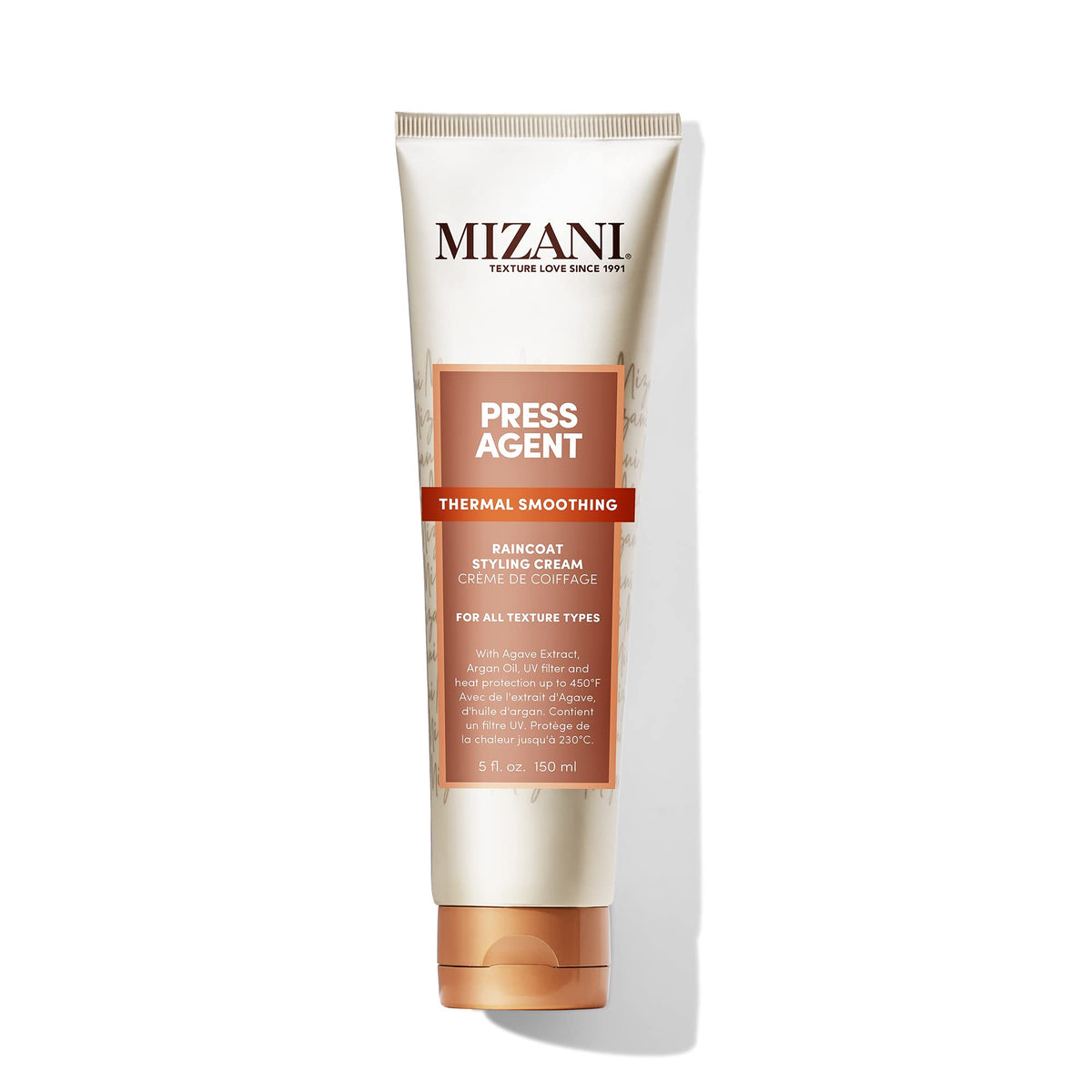 Mizani Press Agent Raincoat Styling Cream - Moisturizes & Protects Dry, Frizzy Hair With Argan Oil