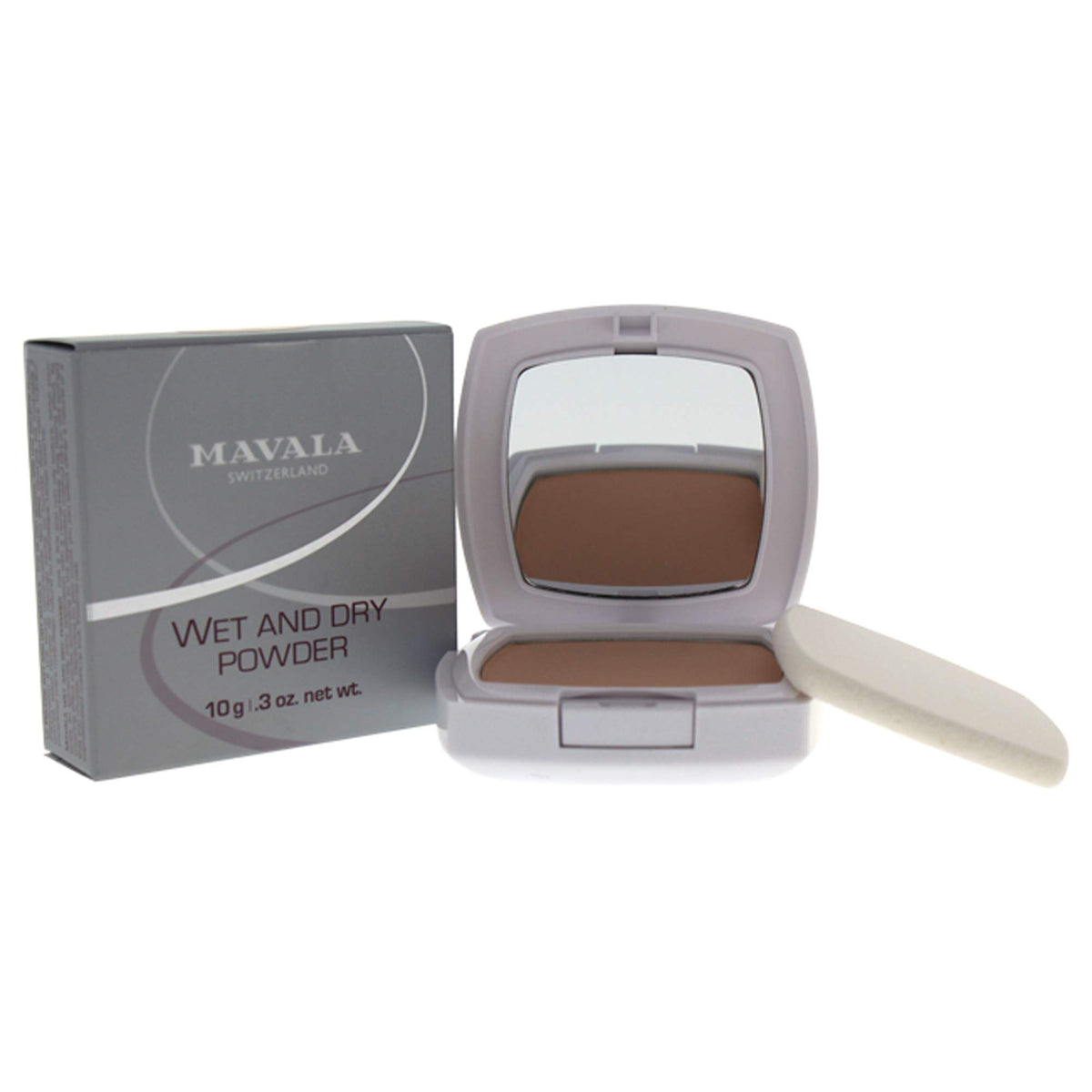 Mavala Wet And Dry Powder No.08 Medina, 0.3 Ounce - Versatile Makeup For Flawless Finish