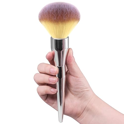 Daubigny Large Powder Brush - Premium Kabuki Makeup Brush for Liquid & Flawless Powder Blending