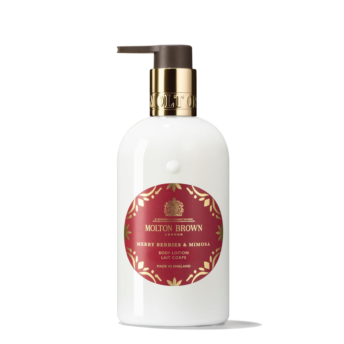 Molton Brown Merry Berries & Mimosa Body Lotion - 10 Fl. Oz, Red, Moisturizing Lotion