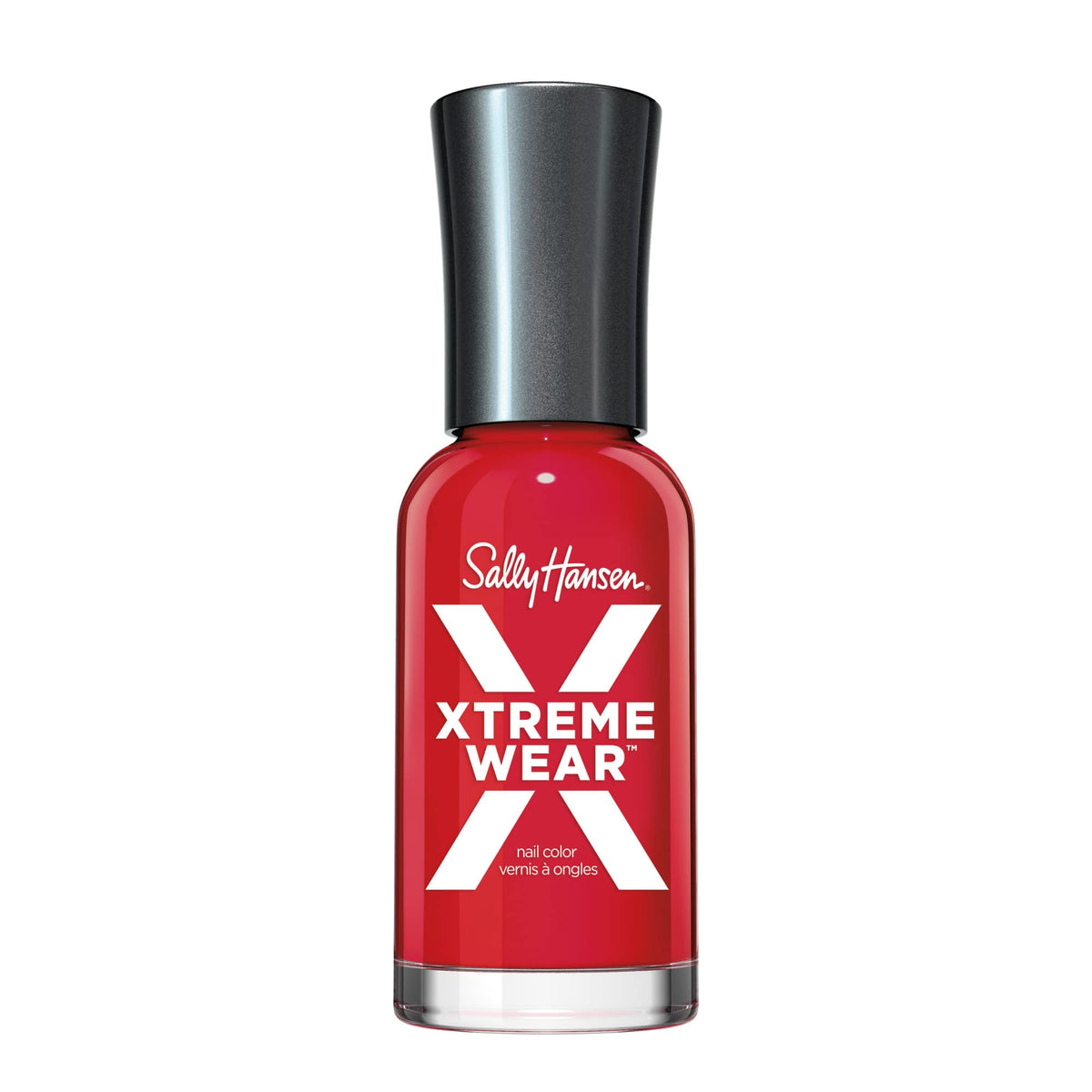 Sally Hansen Xtreme Wear Nail Polish, Pucker Up, Streak-Free, Long-Lasting, 0.40 Fl Oz