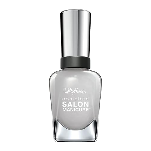 Sally Hansen Complete Salon Manicure Nail Color - All Grey All Night, 0.5 Fl Oz