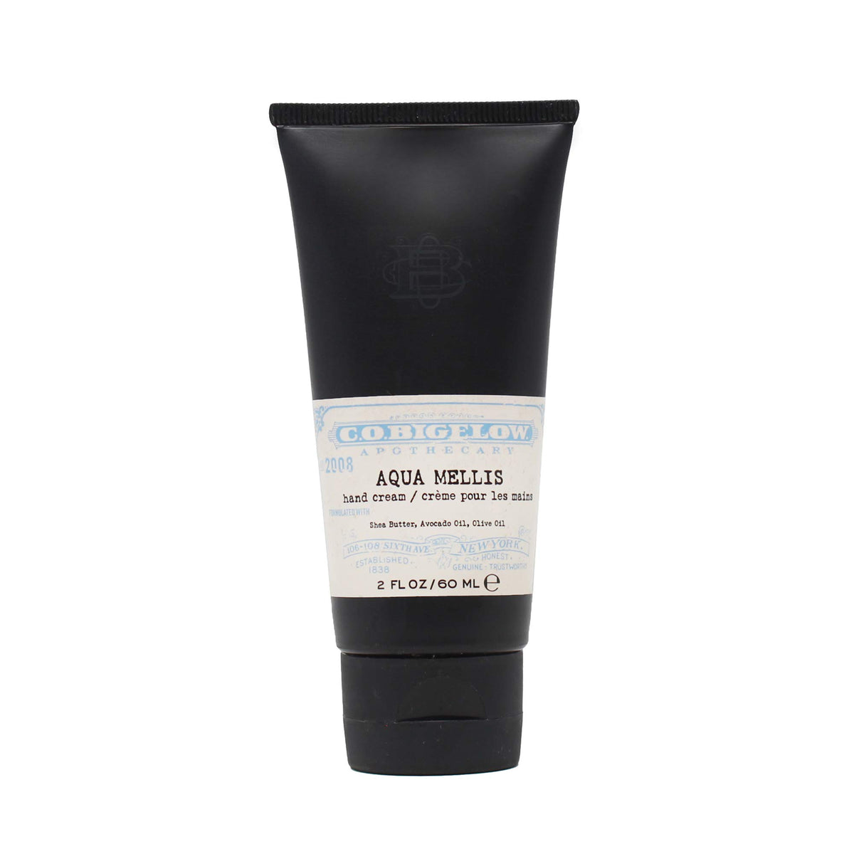 CO Bigelow Iconic Collection Aqua Mellis Hand Cream  with Shea Butter  Avocado Oil  and Olive Oil  2 fl oz