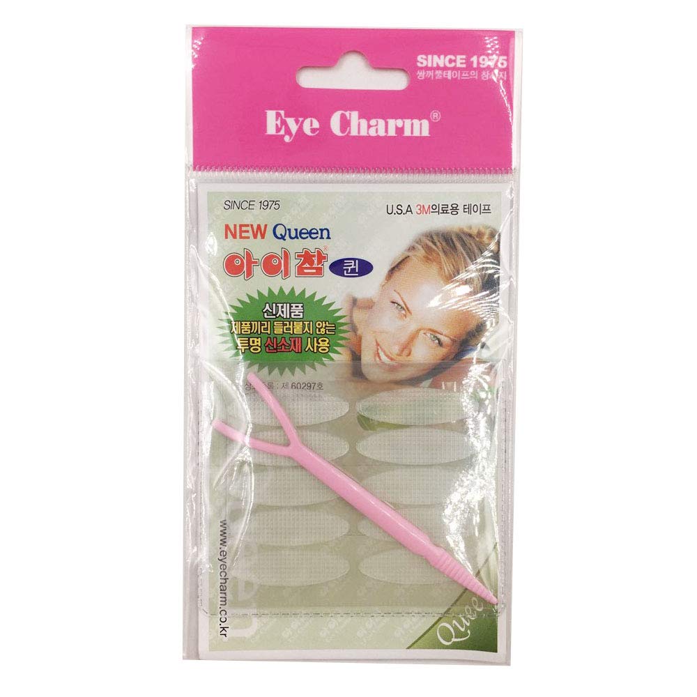 Eye Charm Double Eyelid Tape - 40 Pairs, 8 Pcs, Perfect For Natural Eye Enhancement