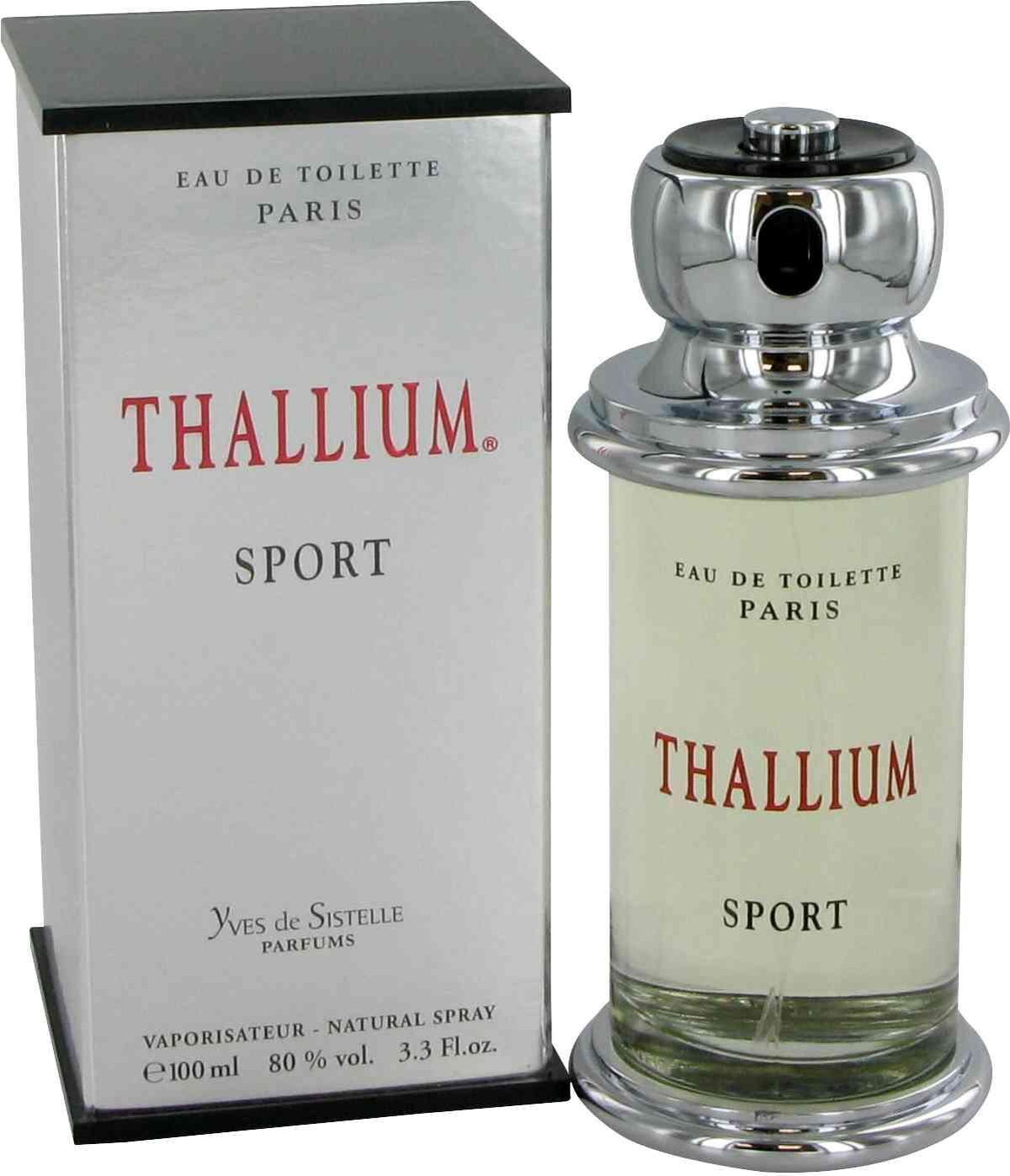 Thallium Sport By Parfums Jacques Evard Eau De Toilette Spray 3.4 Oz For Men - Limited Edition