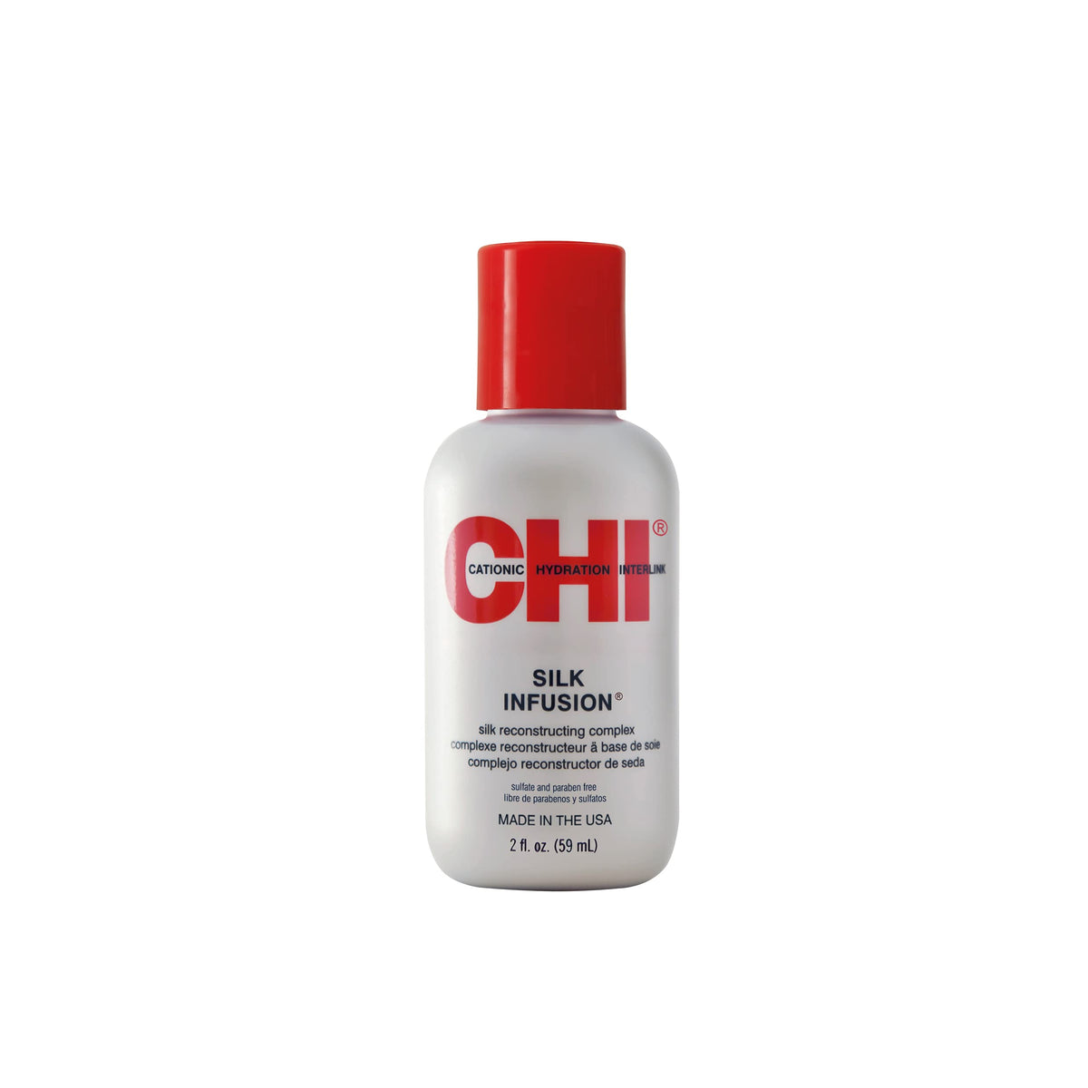 Chi Silk Infusion Reconstructing Complex Treatment, 2 Oz - For Unisex, Cranberry