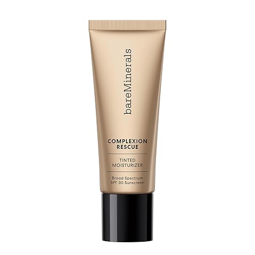 Bareminerals Complexion Rescue Tinted Moisturizer Spf 30, 1.18 Fl Oz, Vegan, Tan Amber 07