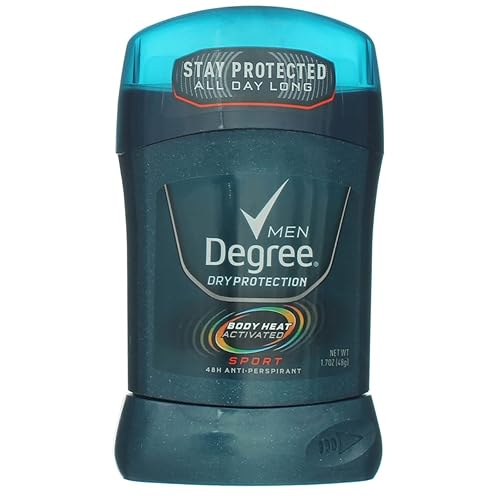 Degree Men’S Sport Antiperspirant Deodorant, 1.7 Oz (Pack Of 4)