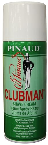 Clubman Shave Cream 12 Oz (6 Pack) - Rich Lather, Superior Shaving Experience, Smooth Finish