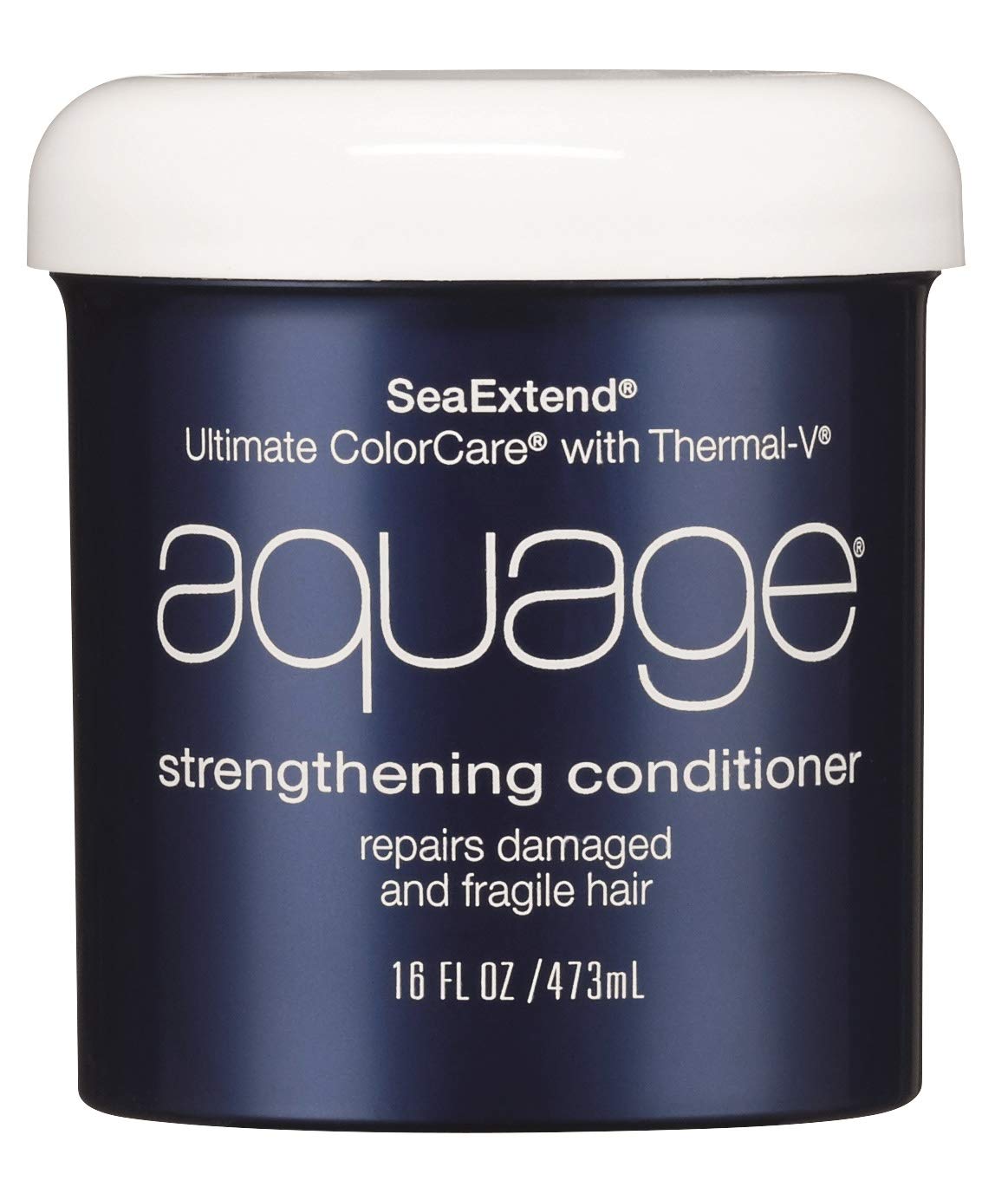 Aquage Seaextend Strengthening Conditioner, 16 Oz - Color Vibrancy & Uv Protection