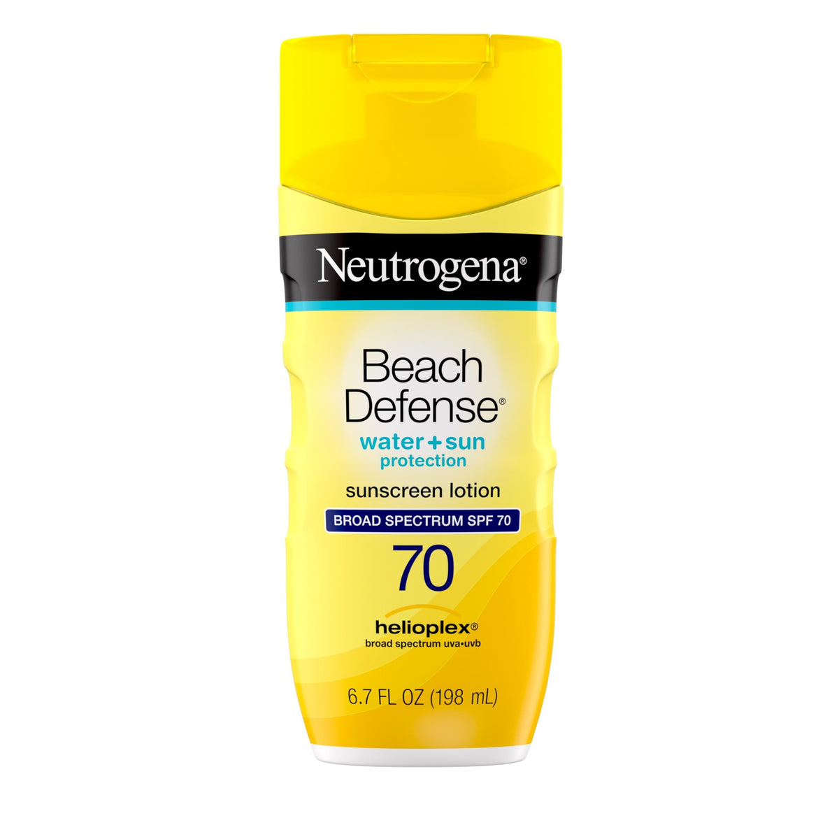 Neutrogena Beach Defense Sunscreen Lotion Spf 70, Water Resistant, 6.5 Oz, Oil Free