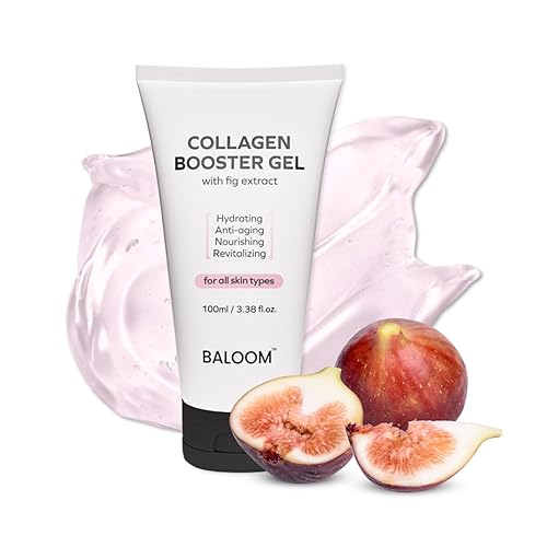 Baloom Collagen Booster Gel Serum - Hydrating, Revitalizing Facial Gel For Korean Skin Care 3.38 Fl Oz