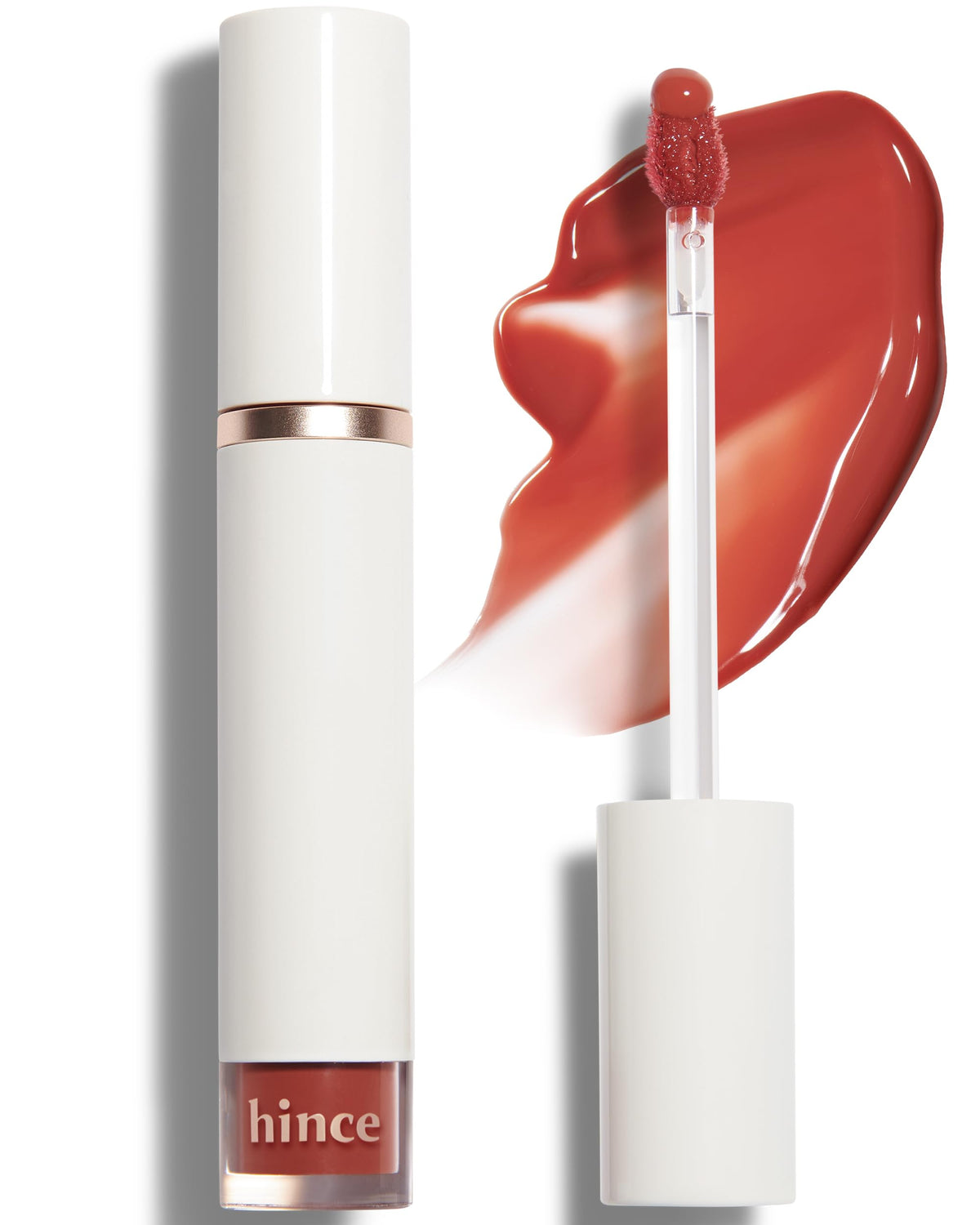 Hince Mood Enhancer Liquid Glow Lip Stain - Waterproof & Long Wearing Gloss, 0.16 Fl. Oz. Harm