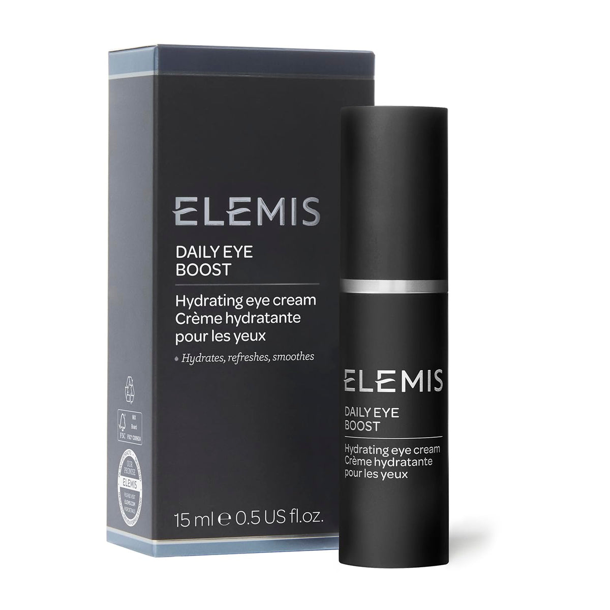 Elemis Daily Eye Boost 15Ml - Line Smoothing Eye Cream For Men, Anti-Aging Formula