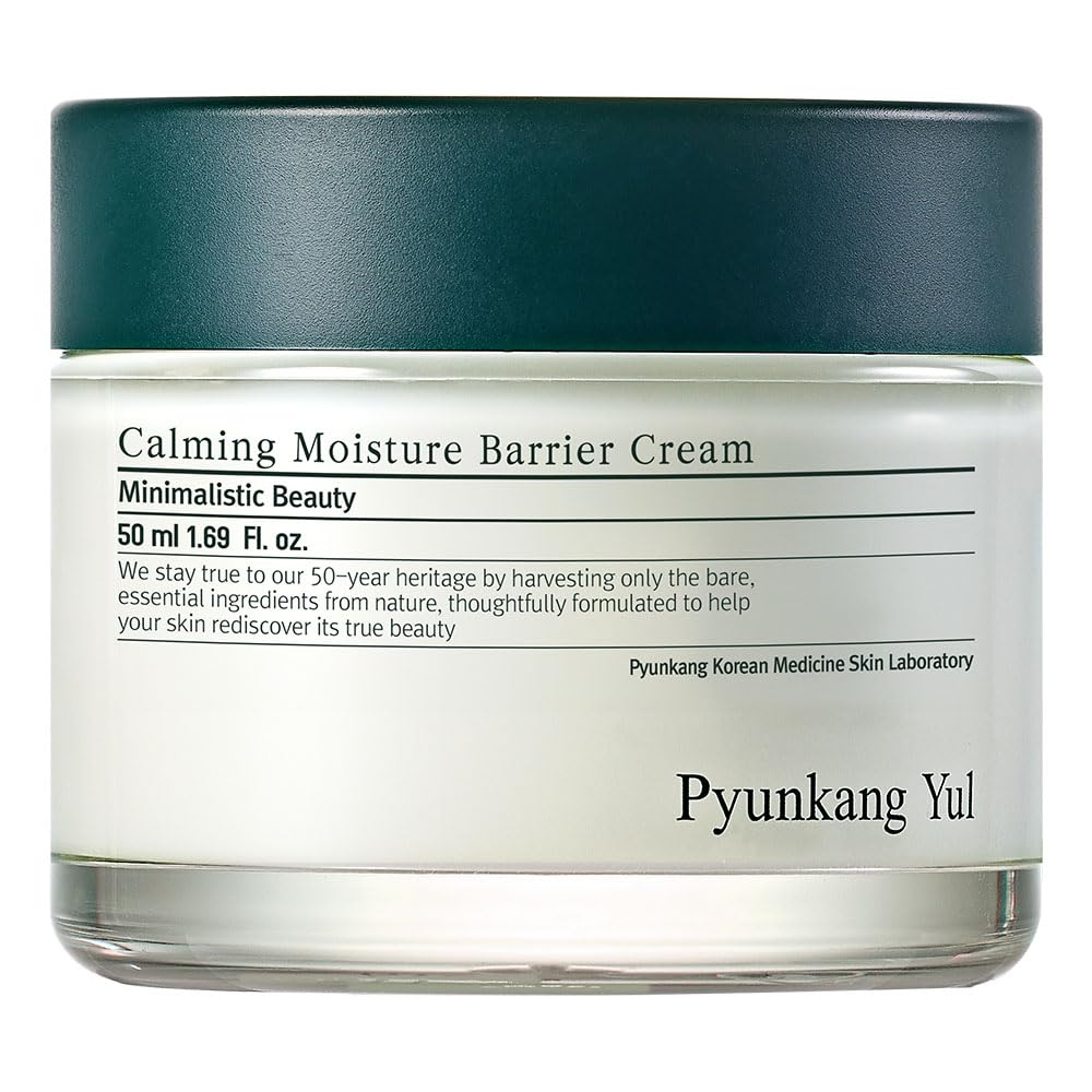 Pyunkang Yul Calming Moisture Barrier Cream 50Ml - Soothes Sensitive Skin, Vegan, Hydrating