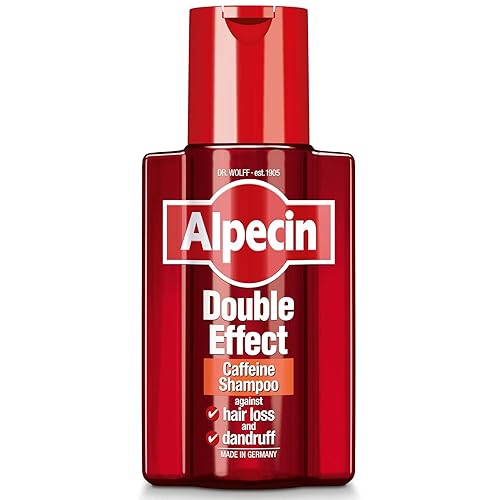 Alpecin Double Effect Shampoo 200Ml - Anti-Dandruff & Hair Growth Formula For Men