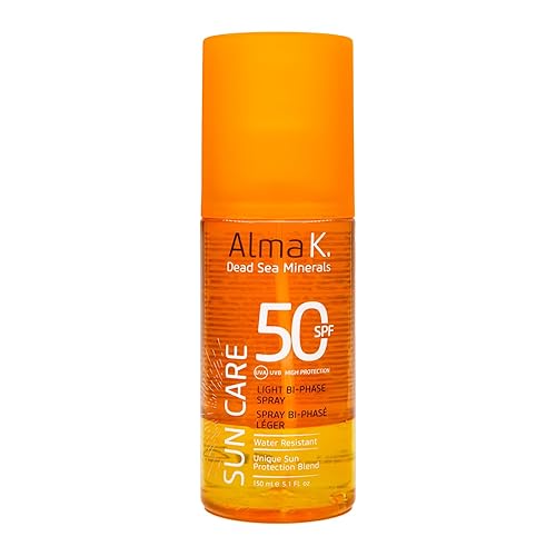 Alma K Bi-Phase Spray Spf 50 - Hydrating Face Moisturizer & Sun Protection - 5 Oz