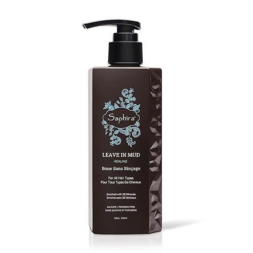 Saphira Hydrating Leave-In Conditioner, Sulfate-Free, 8.5 Oz - Repair & Strengthen Dry Hair