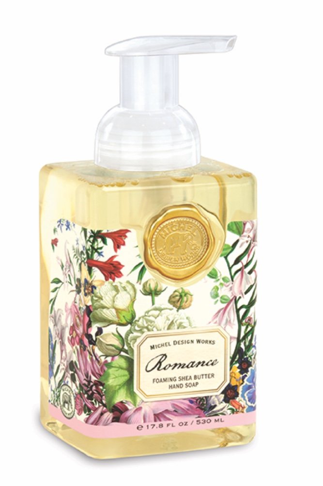 Michel Design Works Foaming Hand Soap, 17.8 Oz, Blooms And Bees, Luxurious & Fragrant