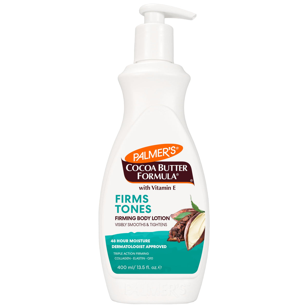 Palmer'S Cocoa Butter Firming Lotion With Q10, Collagen & Elastin, 13.5 Oz Pump Bottle