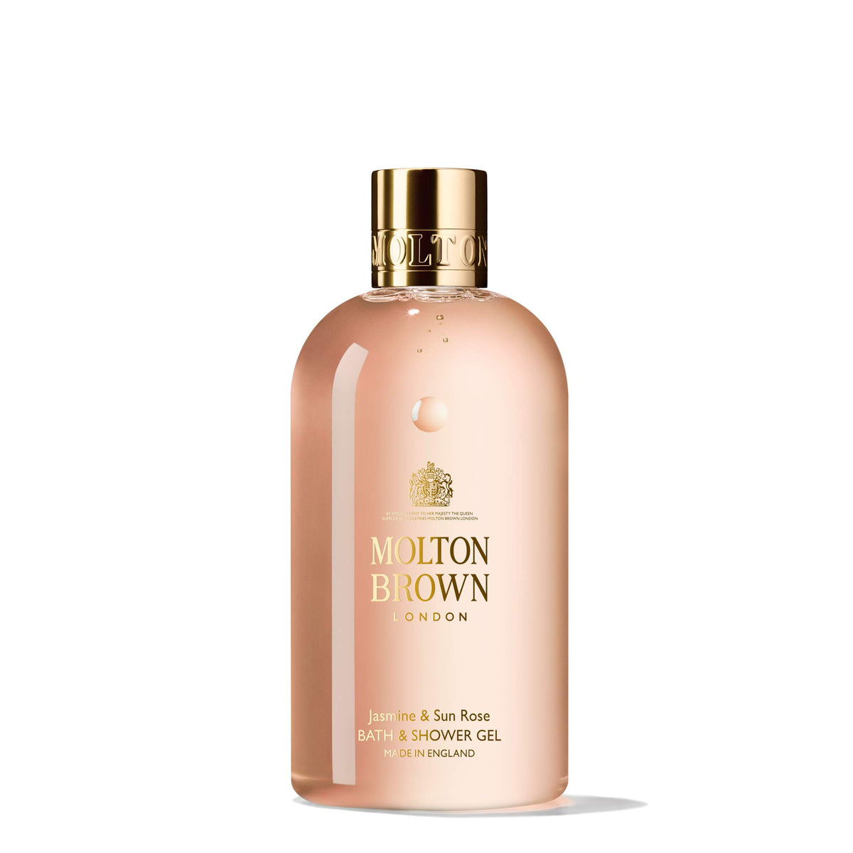 Molton Brown Jasmine & Sun Rose Bath & Shower Gel, 10 Fl Oz - Luxurious Body Cleanser