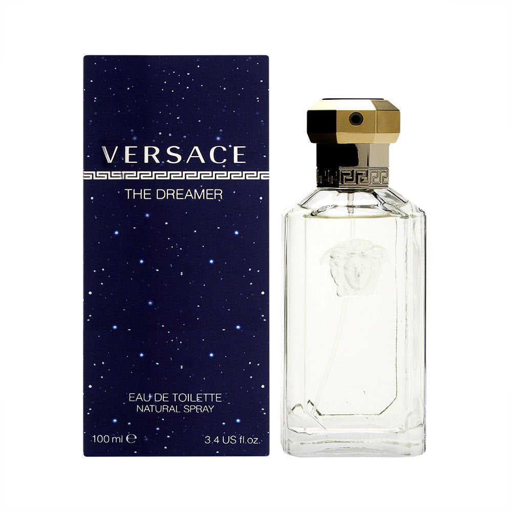 Versace The Dreamer Eau De Toilette Spray For Men, 3.4 Oz - Fragrance Gift Set