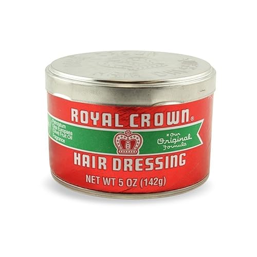 Royal Crown Hair Dressing 5 Oz Jar - Pack Of 4, Ideal For Styling And Hair Care