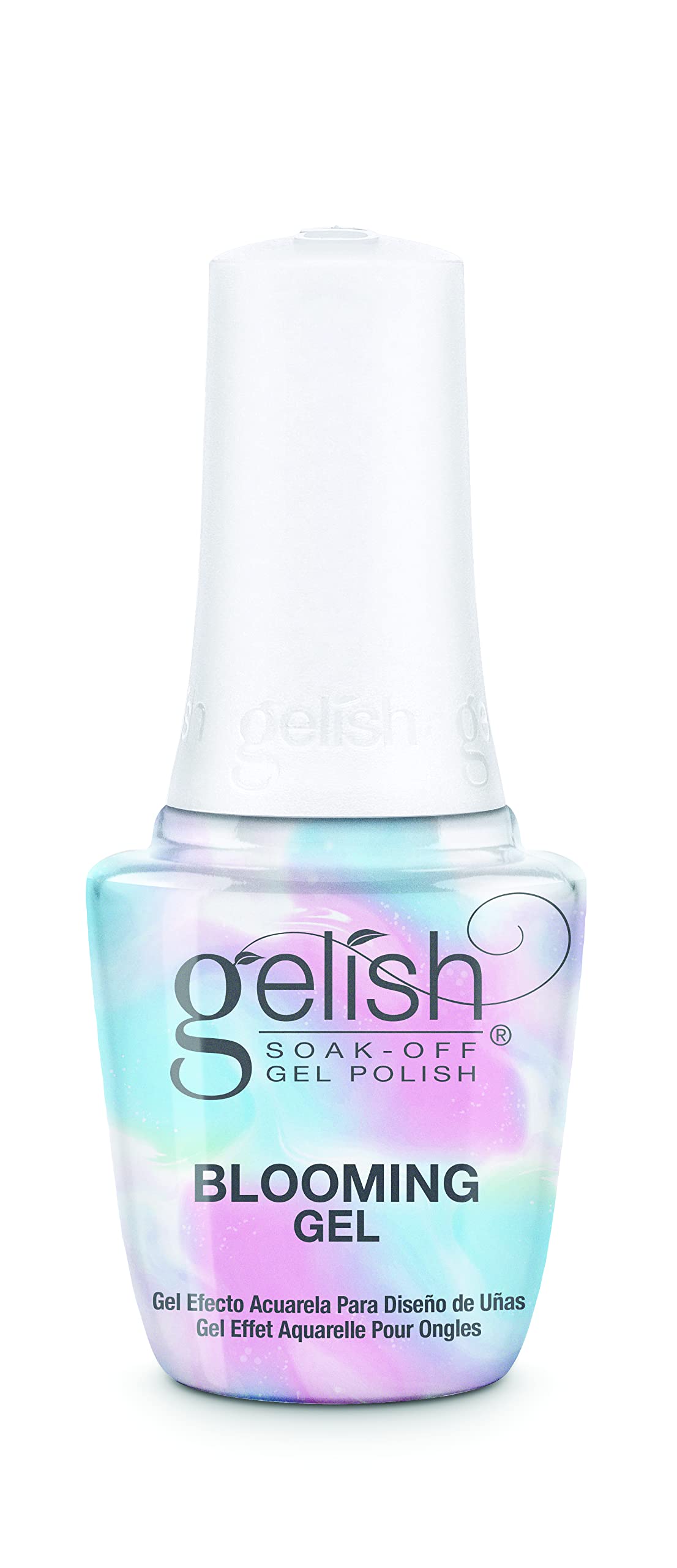 Gelish Blooming Gel 0.3Oz - Easy Application Nail Art Coat For Marble & Watercolor Designs