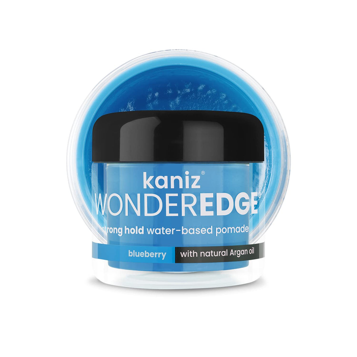 Kaniz Wonderedge Water-Based Pomade, Blueberry, 4 Oz (Pack Of 2) - Hair Styling Product