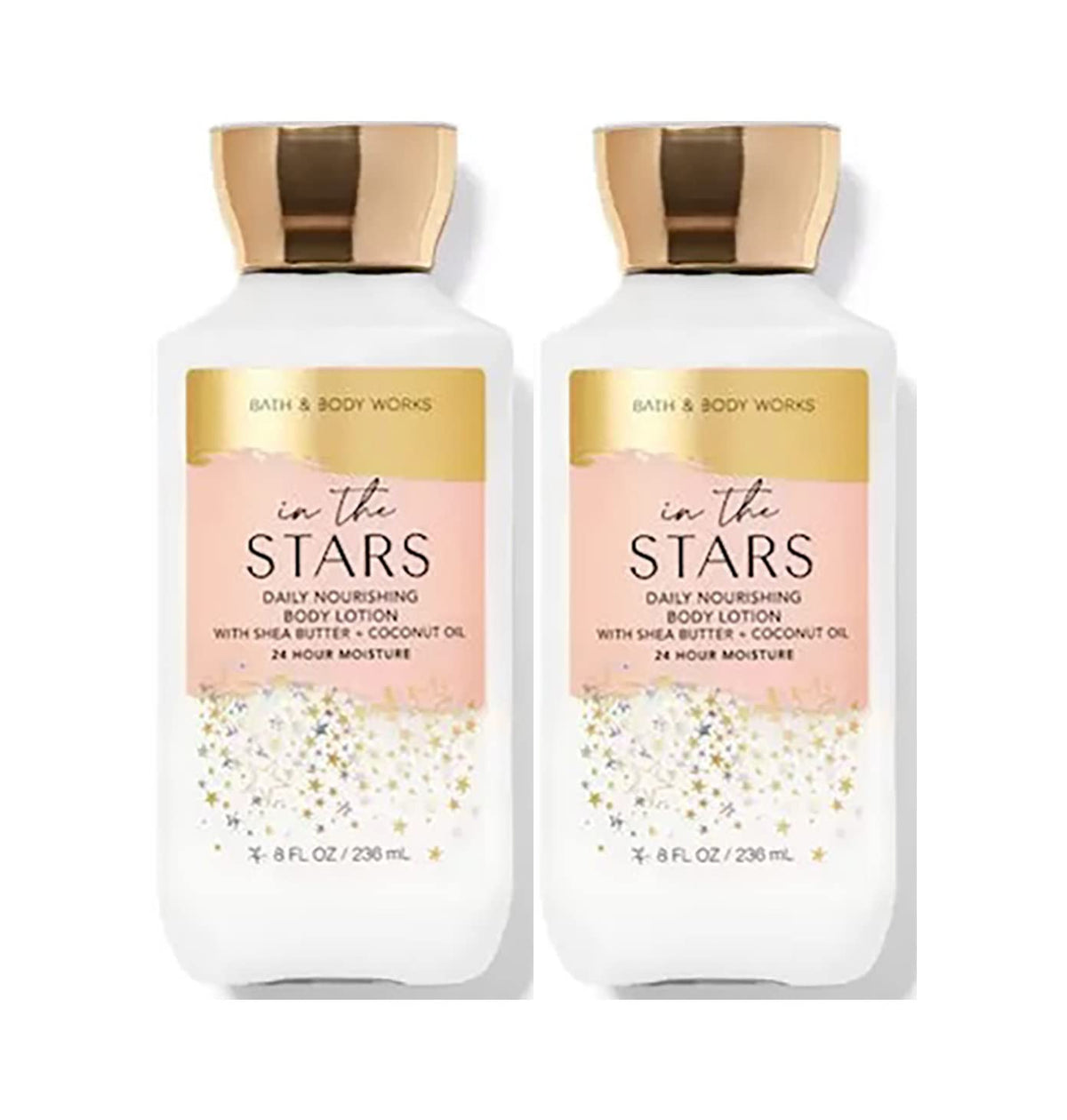 Bath & Body Works Into The Stars Super Smooth Lotion Set, 8 Oz (2 Pack)