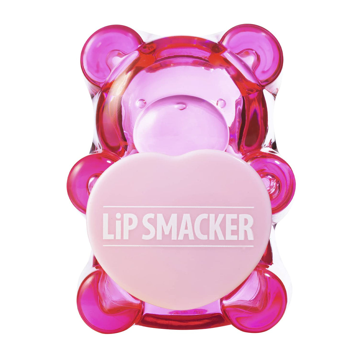 Lip Smacker Sugar Bear Lip Balm - Luv U Straw-Berry Much, 1 Count, Moisturizing Lip Care