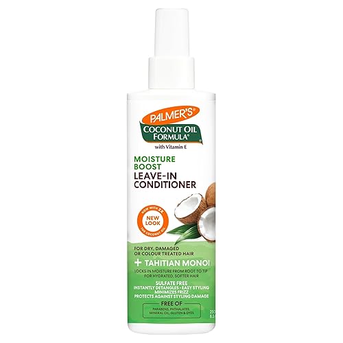 Palmer'S Coconut Oil Leave-In Conditioner, 8.5 Oz, Pack Of 2, Unisex Hair Care